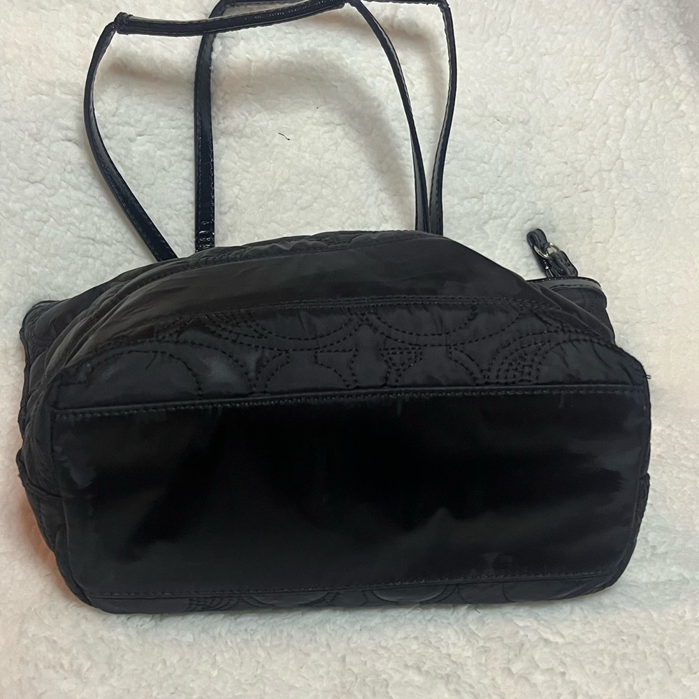 Coach- Princess Street‎ Dome Satchel Cloth Tote- CLEAN- EUC - Picture 5 of 9